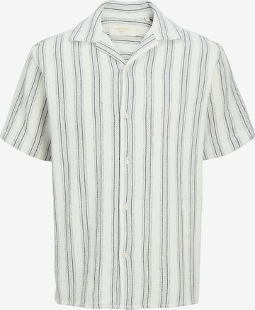 Chemise 'JORCOBA' Jack & Jones Junior en blanc : devant