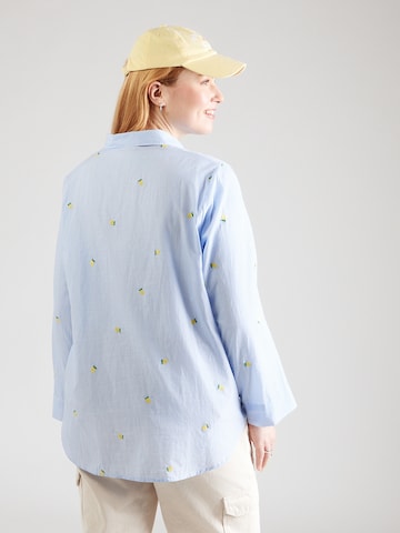 ONLY Carmakoma - Blusa 'CARNEW LINA GRACE' en azul