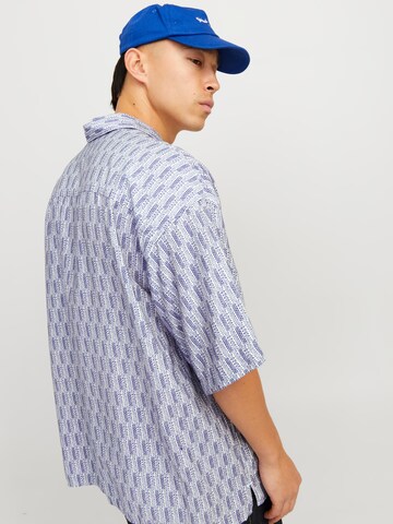 JACK & JONES - Ajuste confortable Camisa en azul