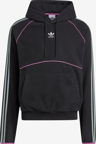 Bluză de molton 'Polar Fleece' de la ADIDAS ORIGINALS pe negru: față