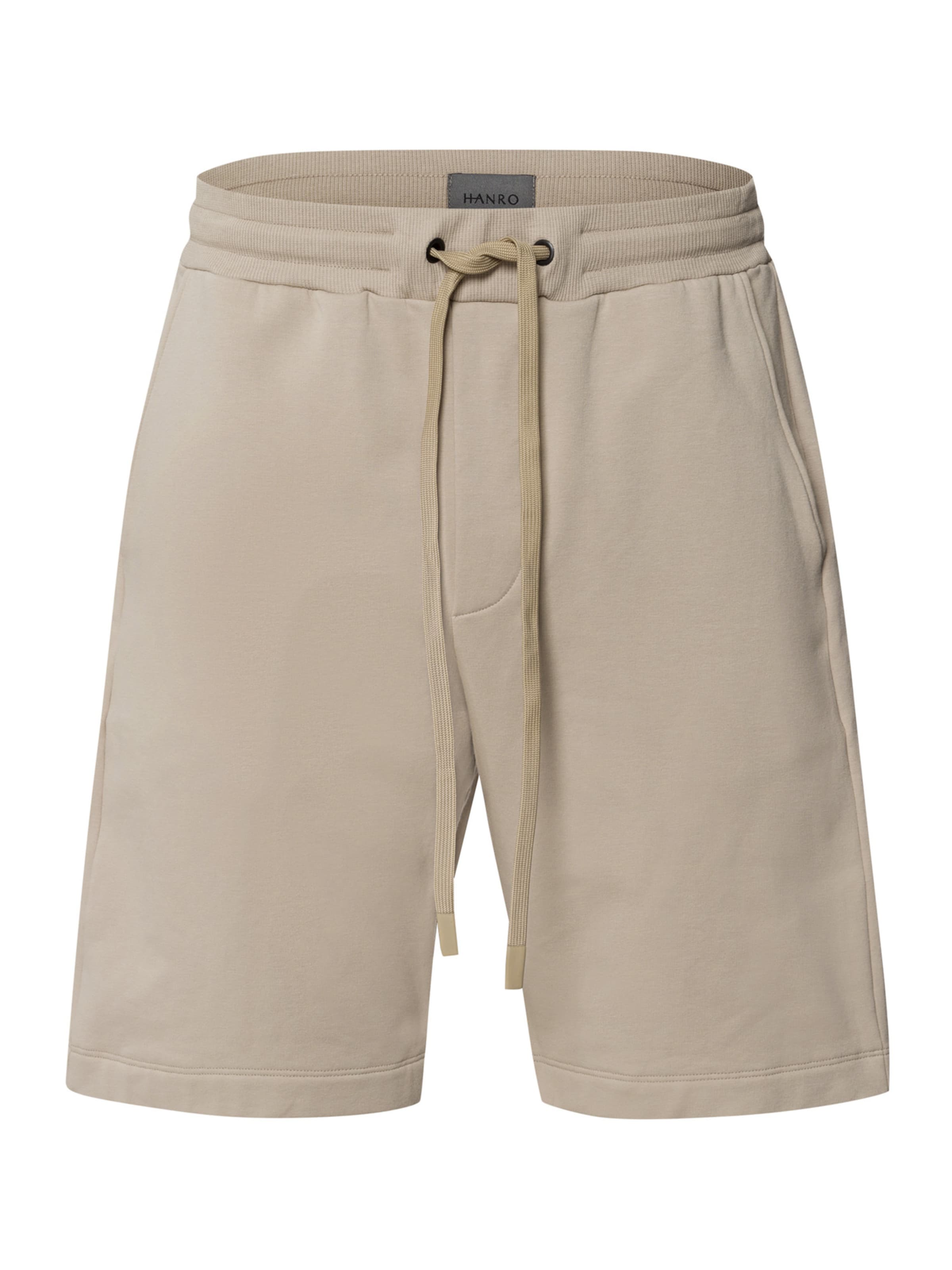 Pantalon de pyjama 'Natural Living' Hanro en beige : devant