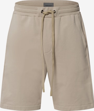 Pantalon de pyjama 'Natural Living' Hanro en beige : devant