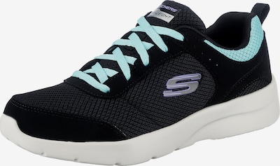 SKECHERS Sneaker low 'Dynamight 2.1' i turkis / grå / lilla / sort, Produktvisning