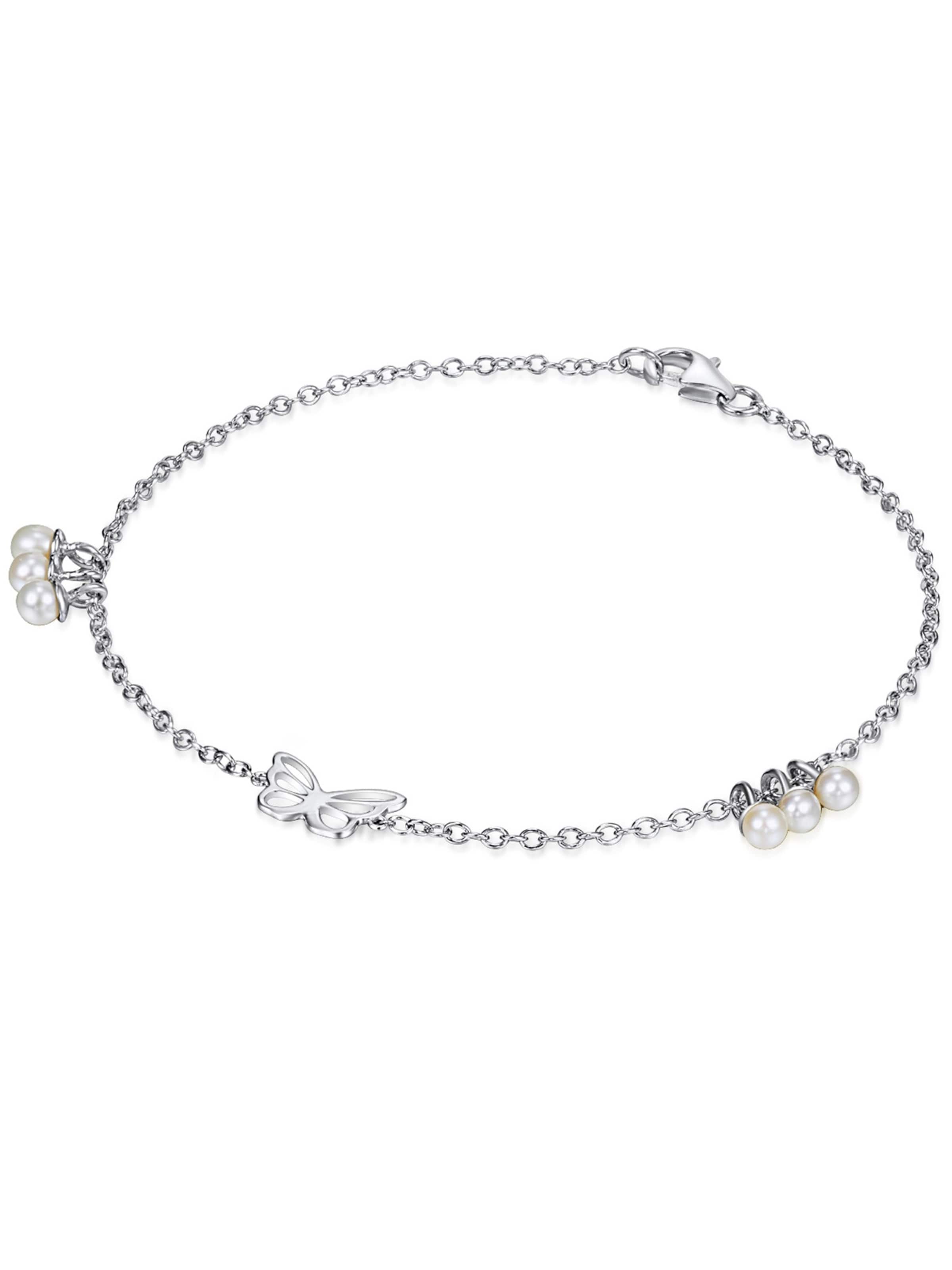 Braccialetto di Lulu & Jane in argento: frontale