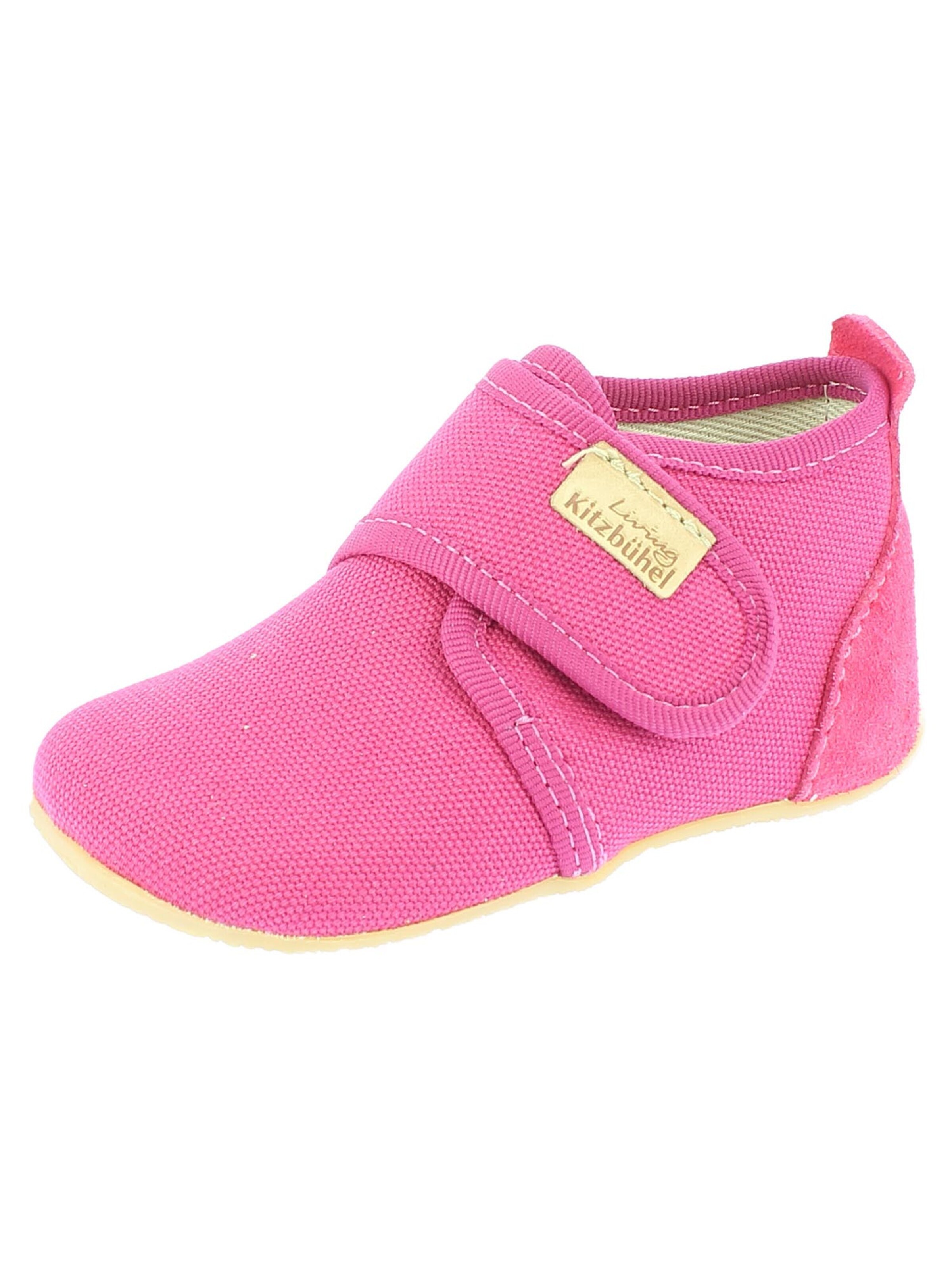 Living Kitzbühel Huisschoenen 'Cotton' in Roze: voorkant