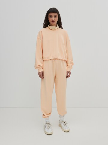 EDITED Sweatshirt 'Pearl' (GOTS) in Orange