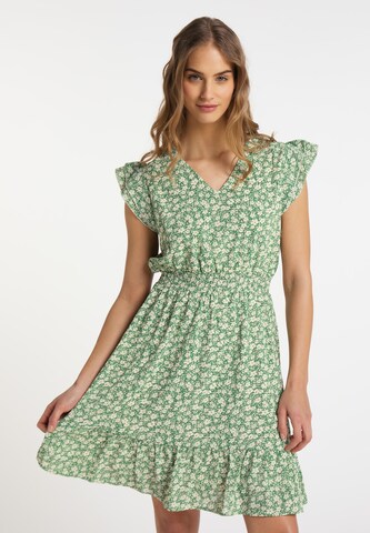 MYMO Καλοκαιρινό φόρεμα σε πράσινο: μπροστά