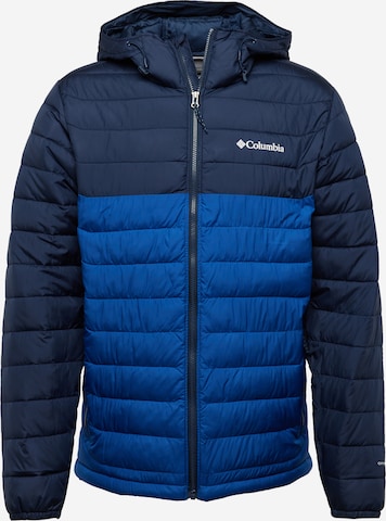 COLUMBIA Outdoorová bunda 'Powder Lite II' – modrá: přední strana