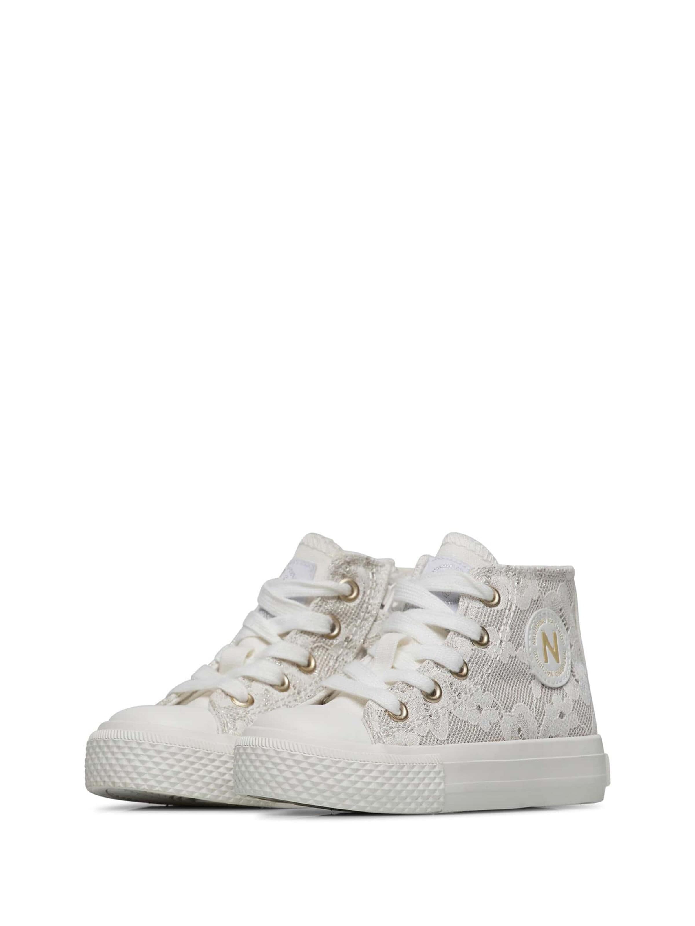 NATURINO Sneakers 'YLFAS.' in Wit