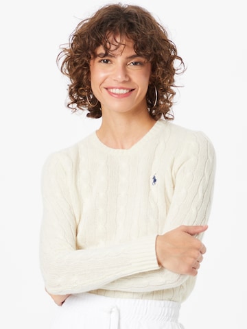 Pull-over 'JULIANNA' Polo Ralph Lauren en beige : devant