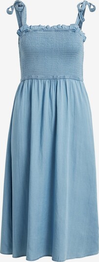 VILA Robe d’été 'Athena' en bleu denim, Vue avec produit