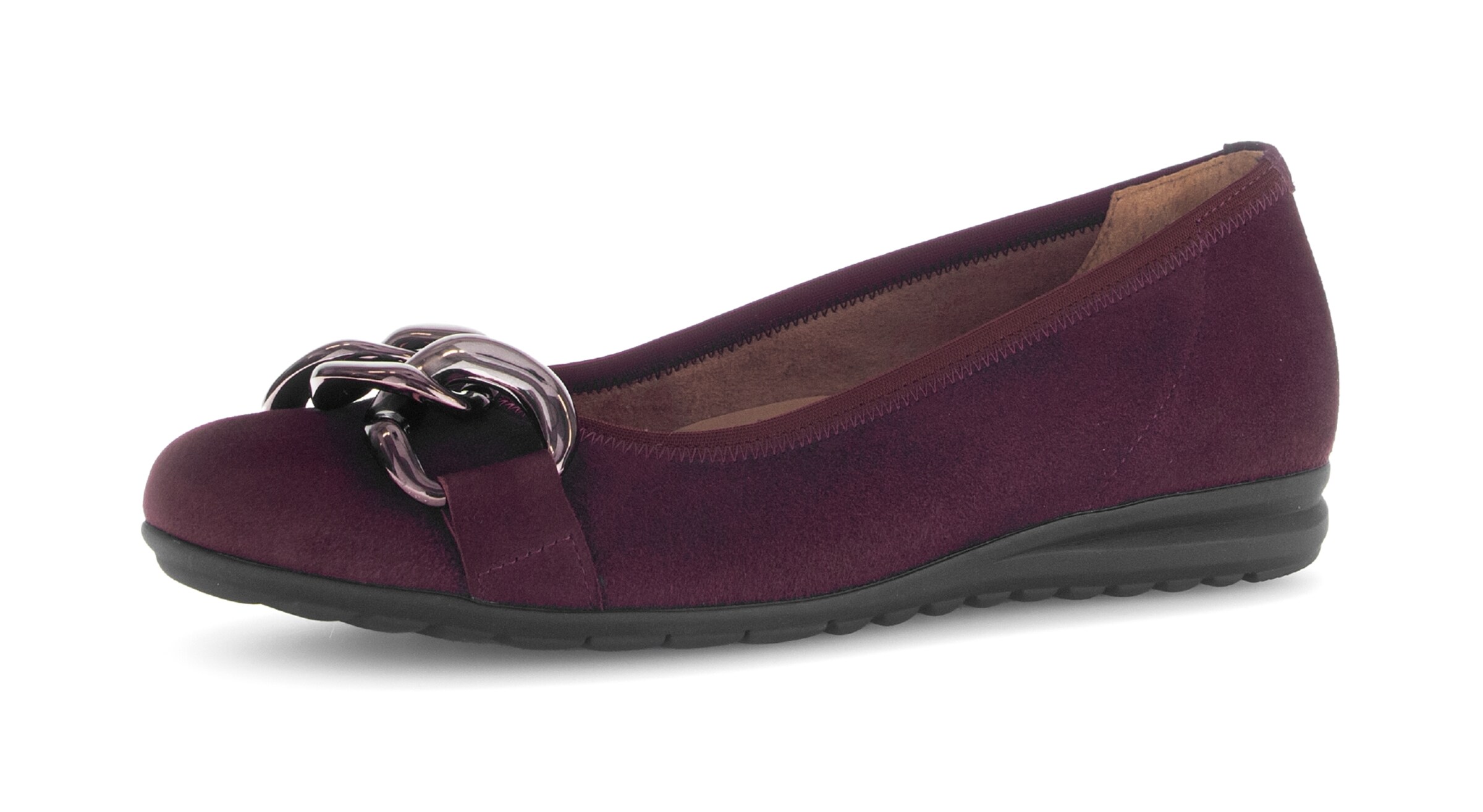 GABOR Ballet Flats in Purple: front