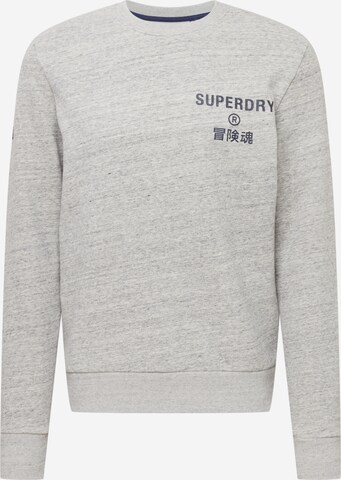 Superdry Tréning póló - szürke: elől