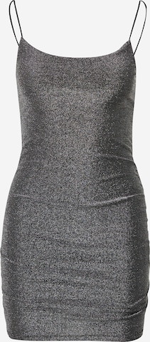 Abito da cocktail di Tally Weijl in argento: frontale