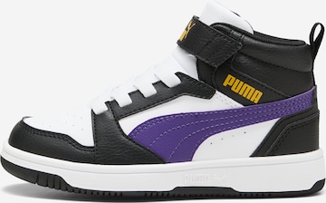 Sneaker 'Rebound' de la PUMA pe alb: față