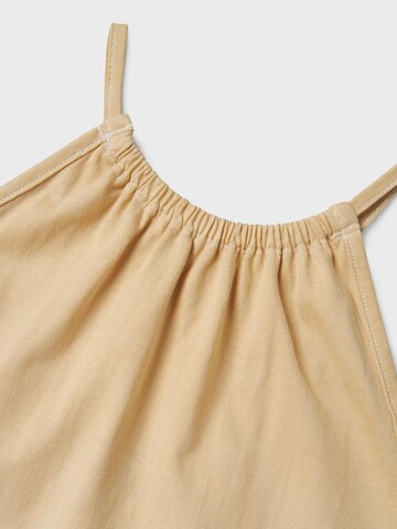 Robe NAME IT en jaune