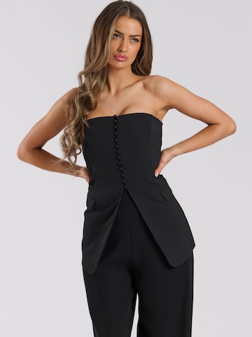 Finding Friday Blouse in Zwart: voorkant