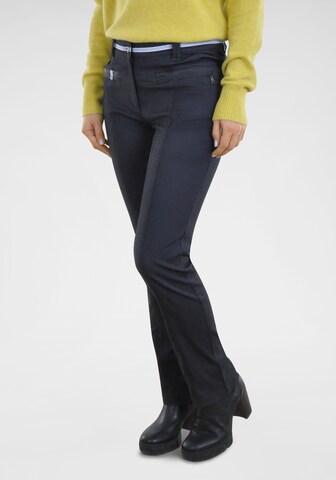 Navigazione Slim fit Pants in Blue: front