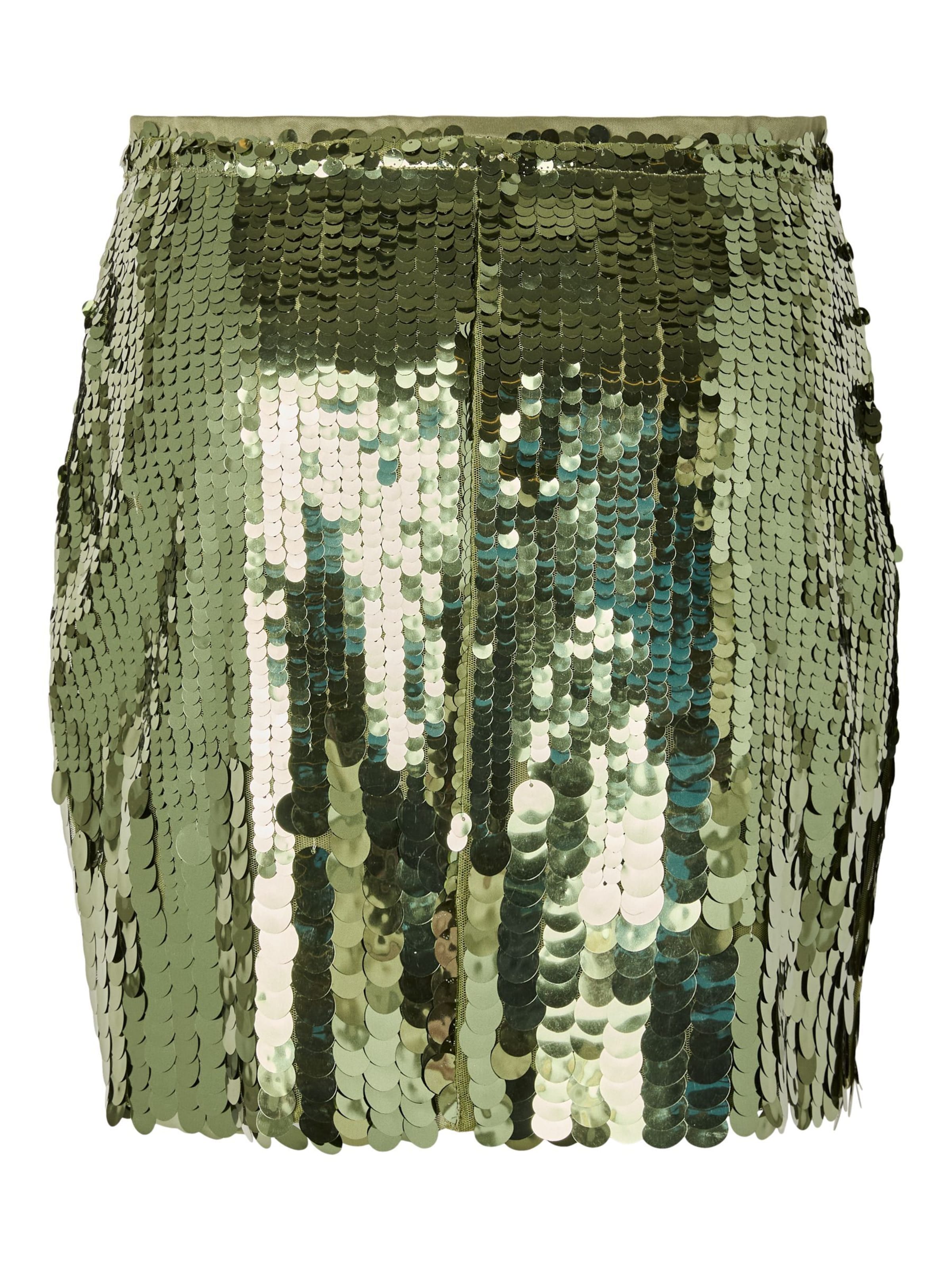 Jupe PIECES en vert
