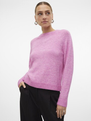VERO MODA Trui 'VMFiluca' in Roze
