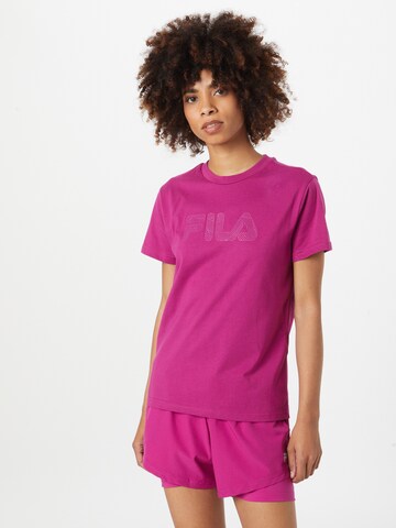 FILA Koszulka funkcyjna 'BROU' w kolorze fioletowy: przód
