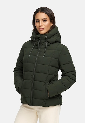 MARIKOO Winter jacket 'Tayenaa 16' in Green: front