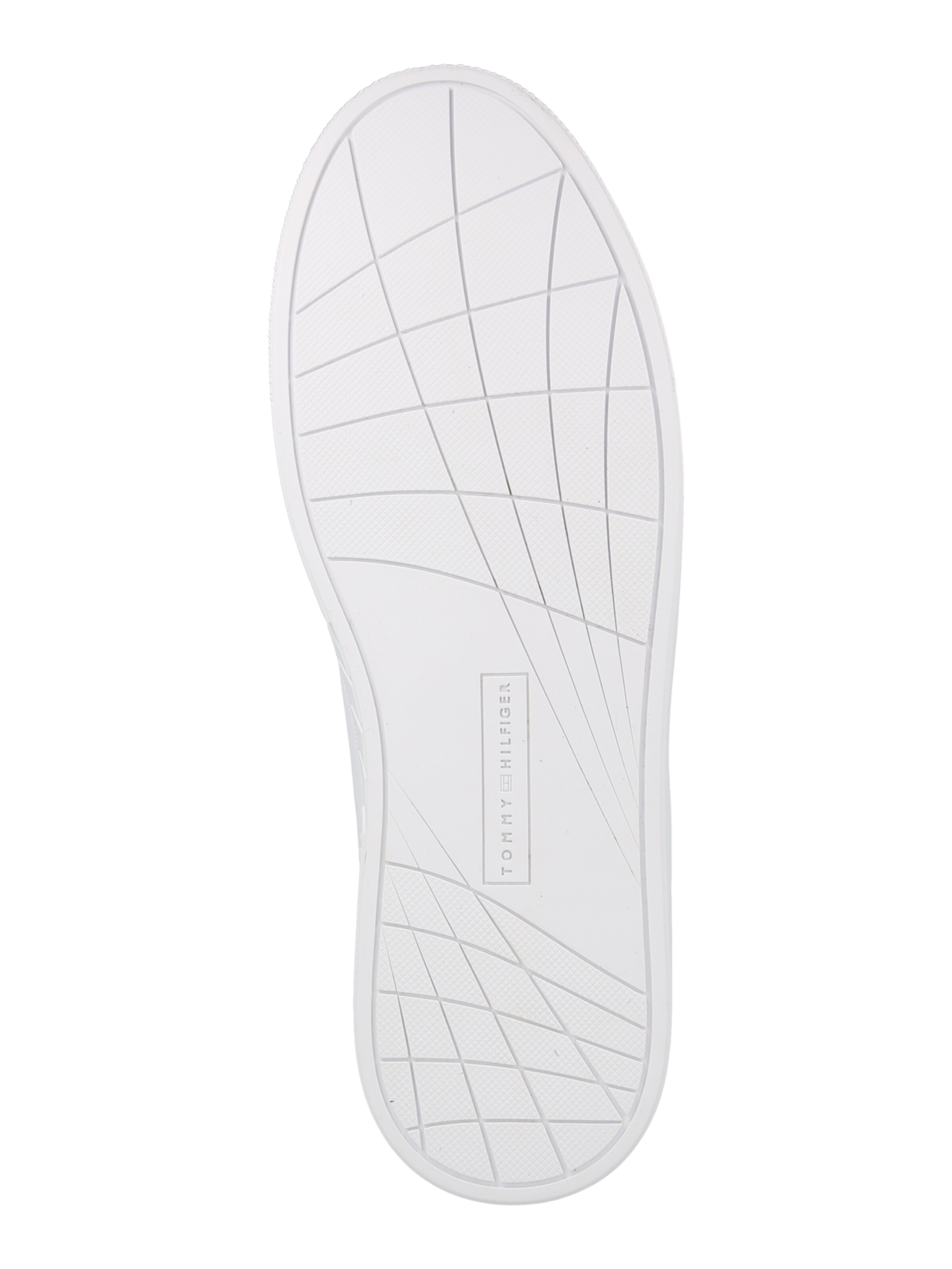 Sneaker bassa 'Icon Court' di TOMMY HILFIGER in bianco