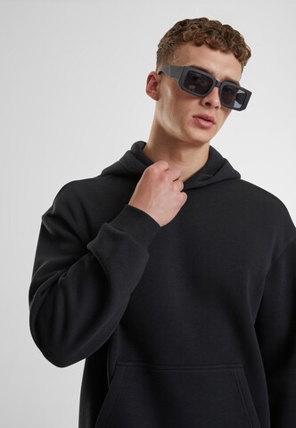 Urban Classics Sweatshirt 'Fluffy' in Schwarz