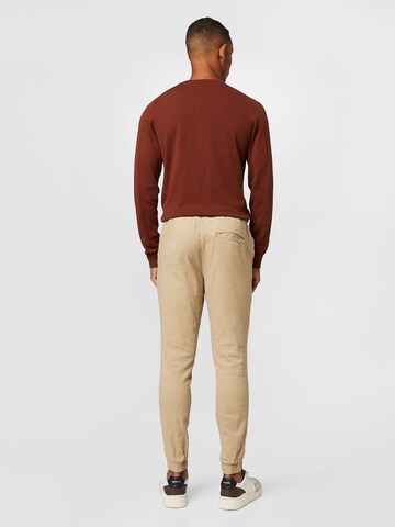 JACK & JONES Tapered Hose 'GORDON DAVE' in Beige