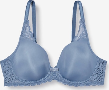 TRIUMPH T-shirt Bra in Blue: front