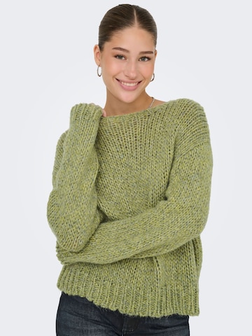 ONLY Pullover 'ONLMille' in Grün