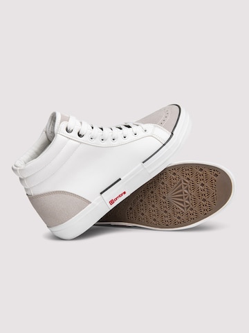 Ombre Sneakers hoog in Wit