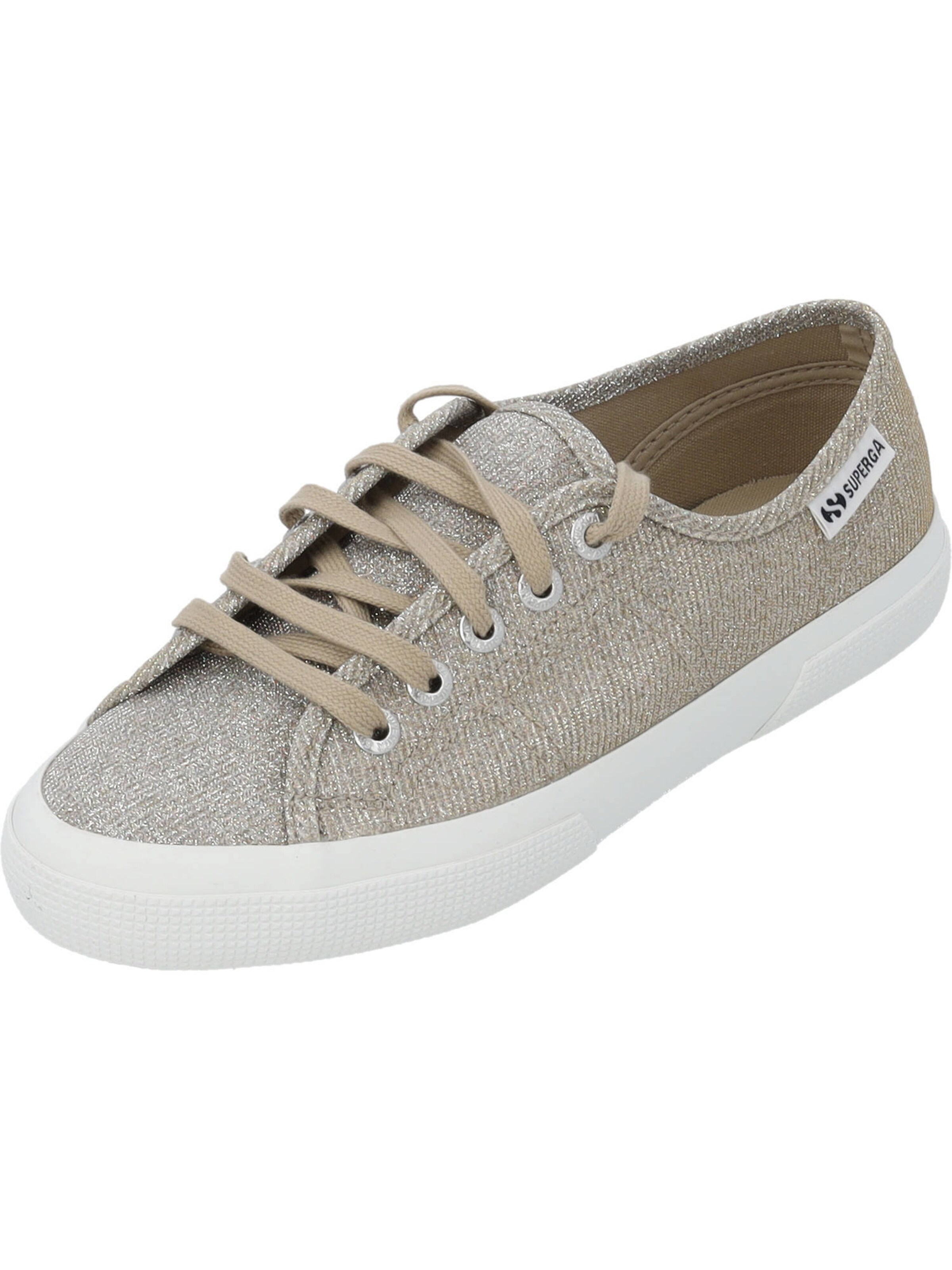 SUPERGA Sneaker 'Lame S4135ZW' in Beige: Vorderseite