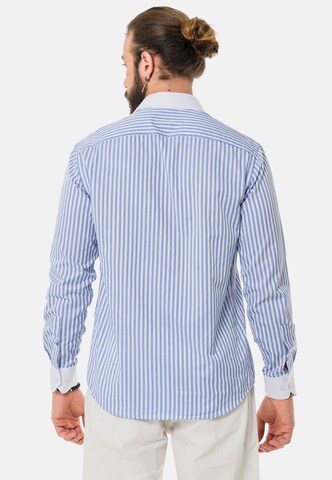 CIPO & BAXX Regular fit Button Up Shirt in Blue