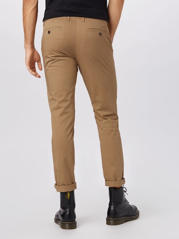 Michael Kors Skinny Chino Pants in Brown