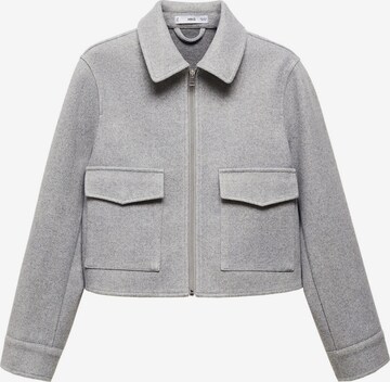 MANGO Between-Season Jacket 'Zipi' in Grey: front