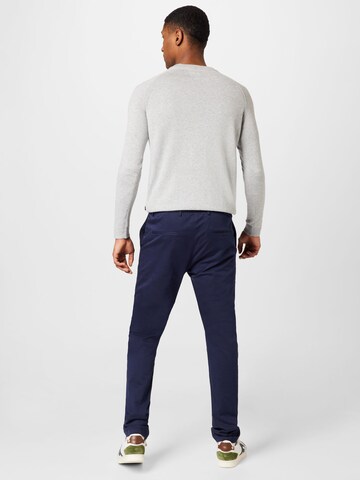 GUESS Normální Chino kalhoty – modrá