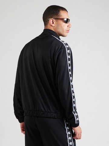 Champion Authentic Athletic Apparel - Casaco em moletão em preto