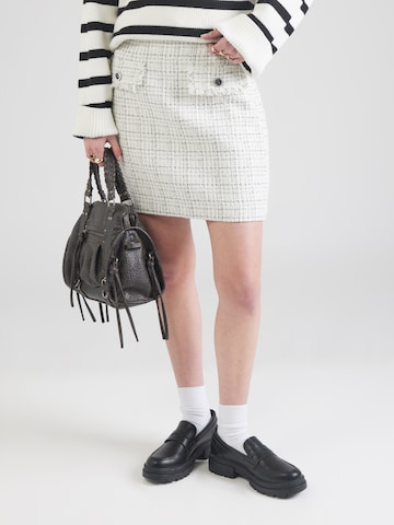 GUESS Kjol 'ANNAMARIA' i vit: framsida