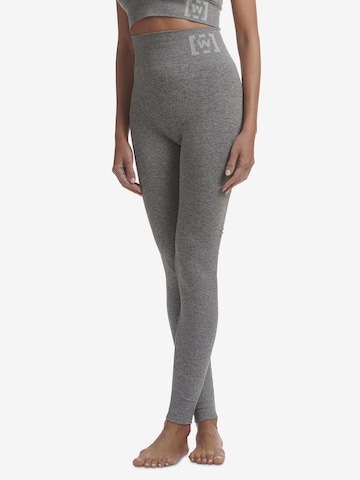 Wolford Regular Leggings ' Shaping Athleisure ' in Grau: predná strana