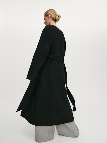 ABOUT YOU x Marie von Behrens Between-Seasons Coat 'Elsa' in Black