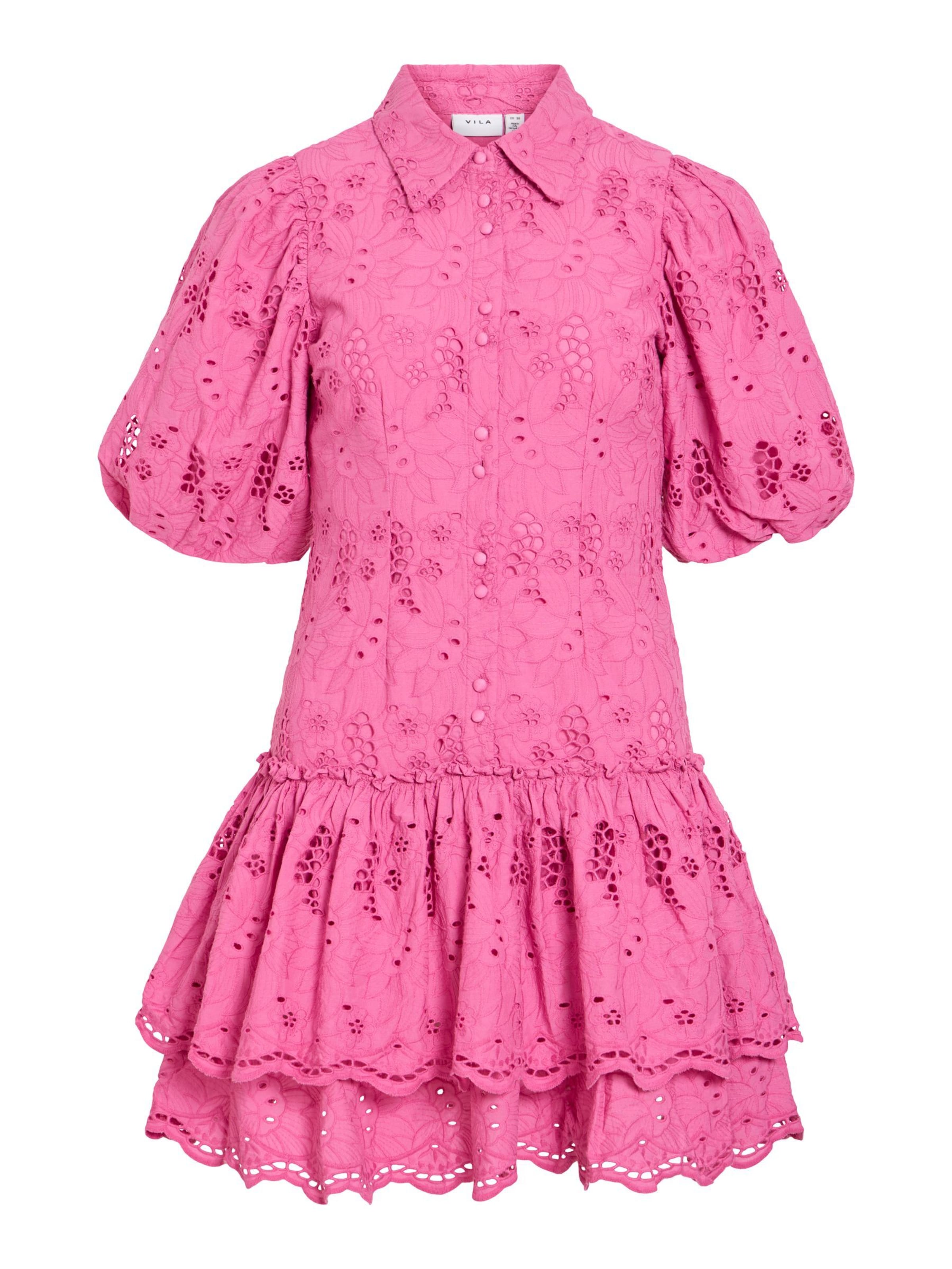 VILA Kleid in Pink: Vorderseite