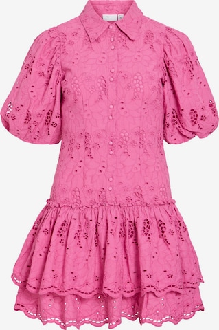 Robe VILA en rose : devant