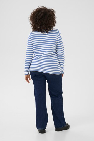 KAFFE CURVE Trui 'Ninka' in Blauw