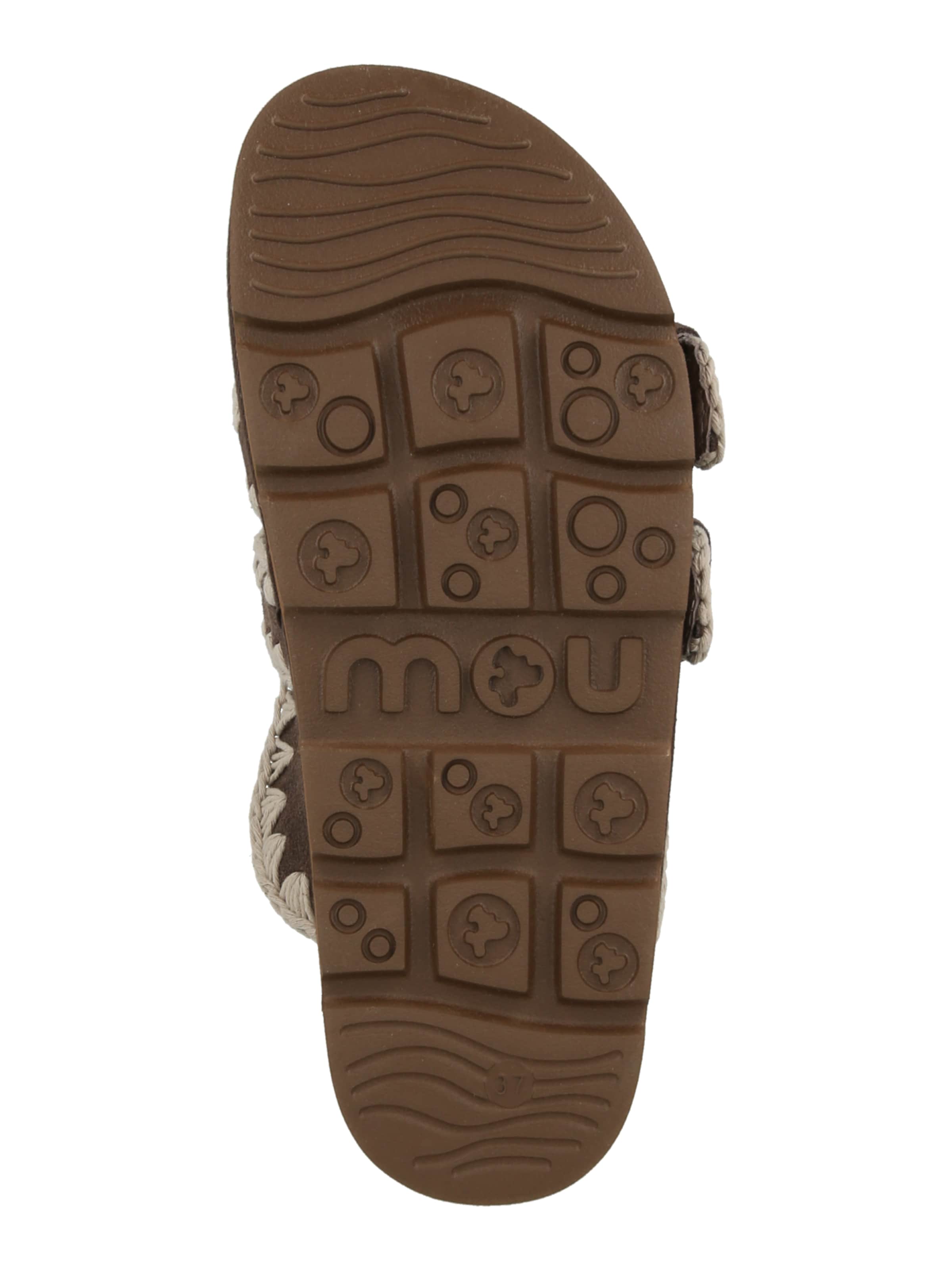 MOU - Zapatos abiertos en marrón