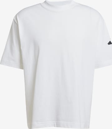 ADIDAS SPORTSWEAR Функциональная футболка 'Essentials' в Белый: спереди