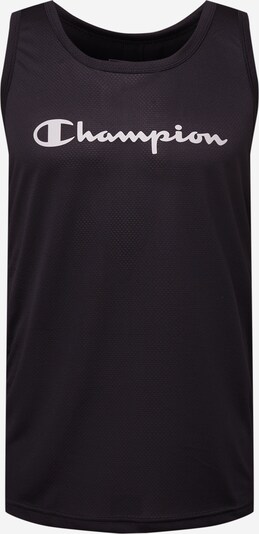 Champion Authentic Athletic Apparel Camisa funcionais em preto / branco, Vista do produto