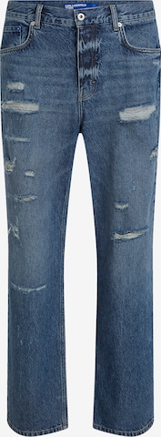 KARL LAGERFELD JEANS Loosefit Jeans in Blauw: voorkant