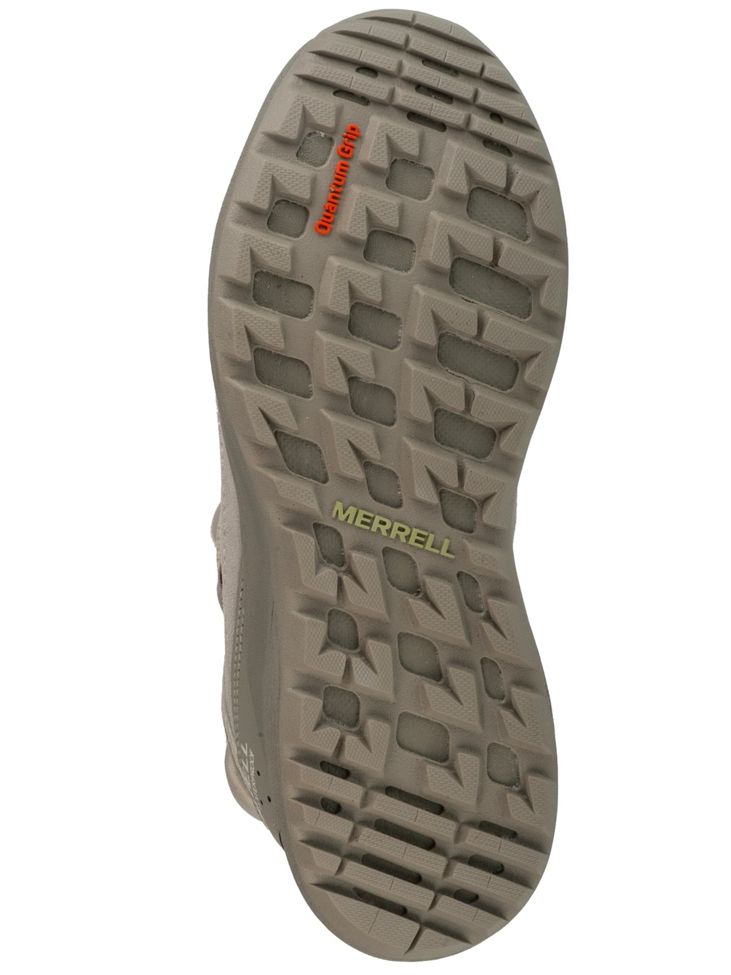 MERRELL Boots 'Merrell Wildwood Mid Leather WP'‌‌‌ in Grau
