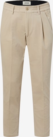 Effilé Pantalon à pince 'Chasy' DRYKORN en beige : devant